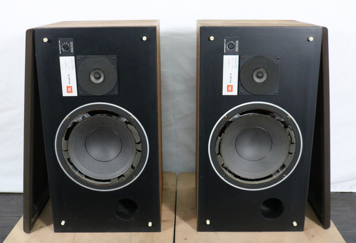 ト滝 JBL Decade 26 ジェービーエル 2way スピーカー ペア MODEL:L26