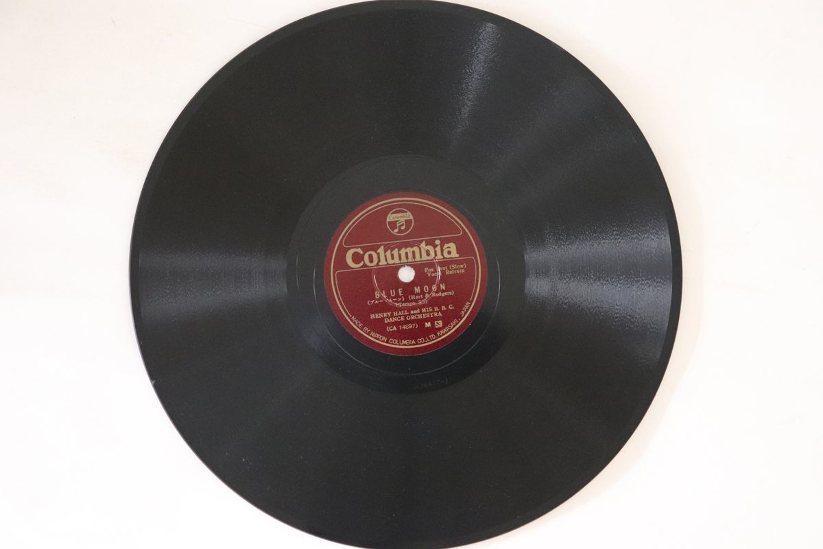 78RPM/SP Henry Hall And His B. B. C. Dance Orchestra Speak To Me Of Love / Blue Moon M59 COLUMBIA /00500_画像1