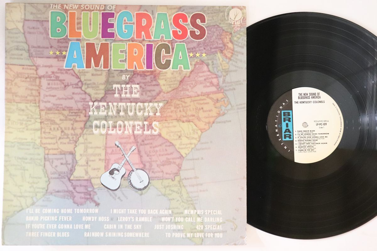 米LP Kentucky Colonels New Sound Of Bluegrass America LPPC109 BRIAR INTERNATIONAL /00260_画像1