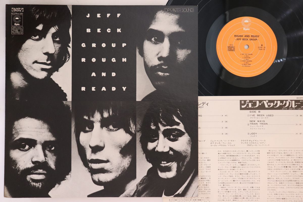 LP Jeff Beck Rough And Ready ECPN35 EPIC /00260_画像1