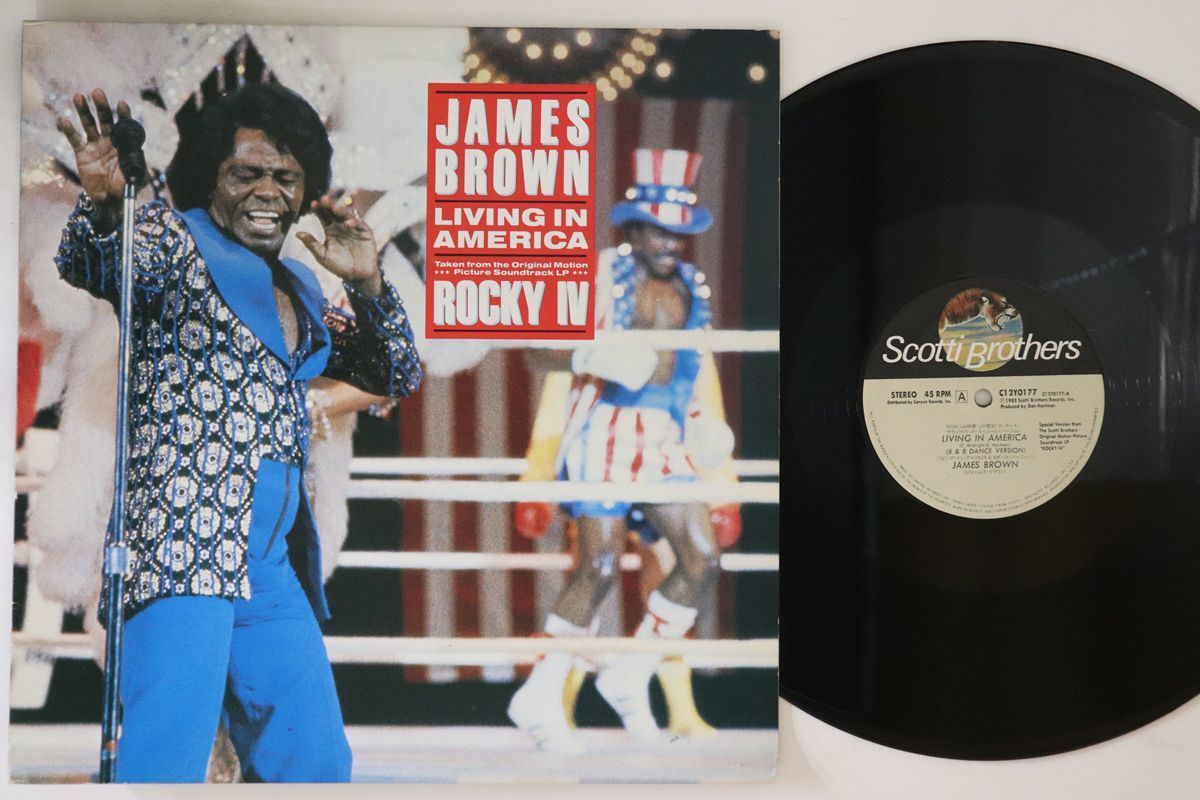 12 James Brown Living In America C12Y0177 SCOTTI BROS /00260_画像1