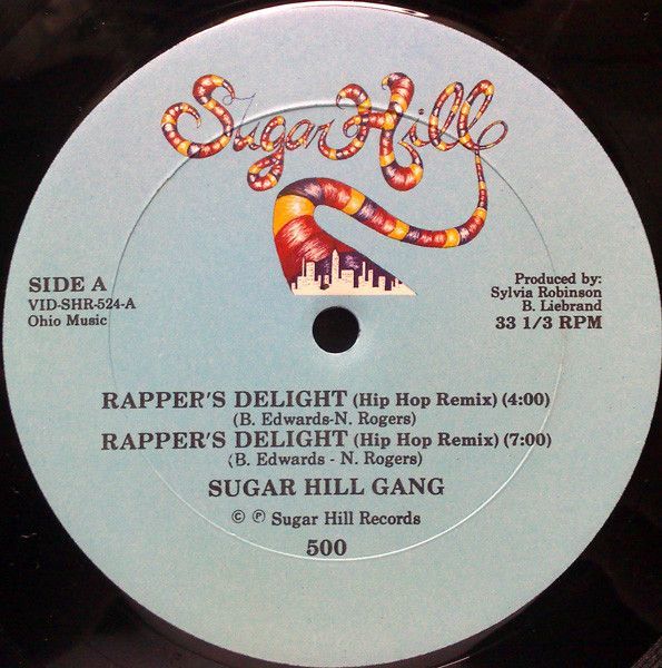 12 Sugarhill Gang Rapper's Delight (Hip Hop Remix) VIDSHR524,500 Sugar Hill Records /00250_画像1