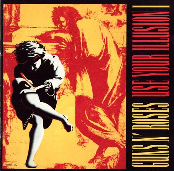 米CD Guns N' Roses USE YOUR ILLUSION 1 GEFD24415 Geffen Records, Uzi Suicide Record Co. /00110_画像1