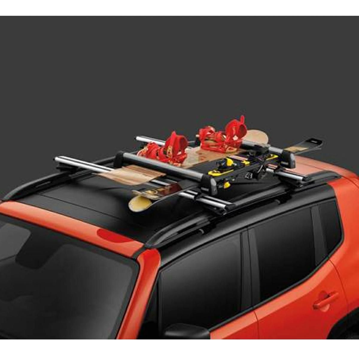 ラングラーJL 2/4ドア ルーフキャリアラック・ベース クロスバー スキースノボー スキーキャリア THULE