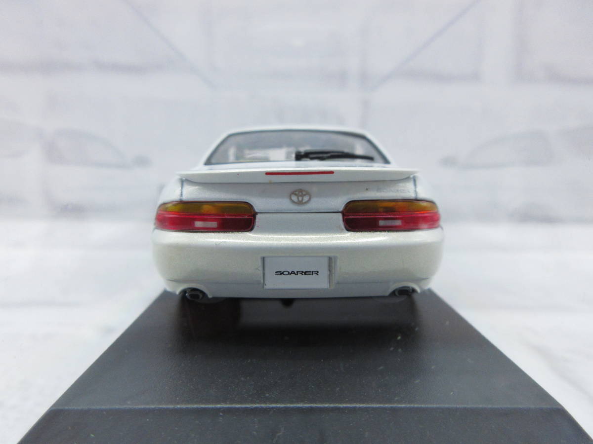 ミニカー　1/43　京商　トヨタ　ソアラ　Z30　2.5GT TWIN TURBO L 1991　スーパーホワイトパールマイカ　モデルカー_画像4