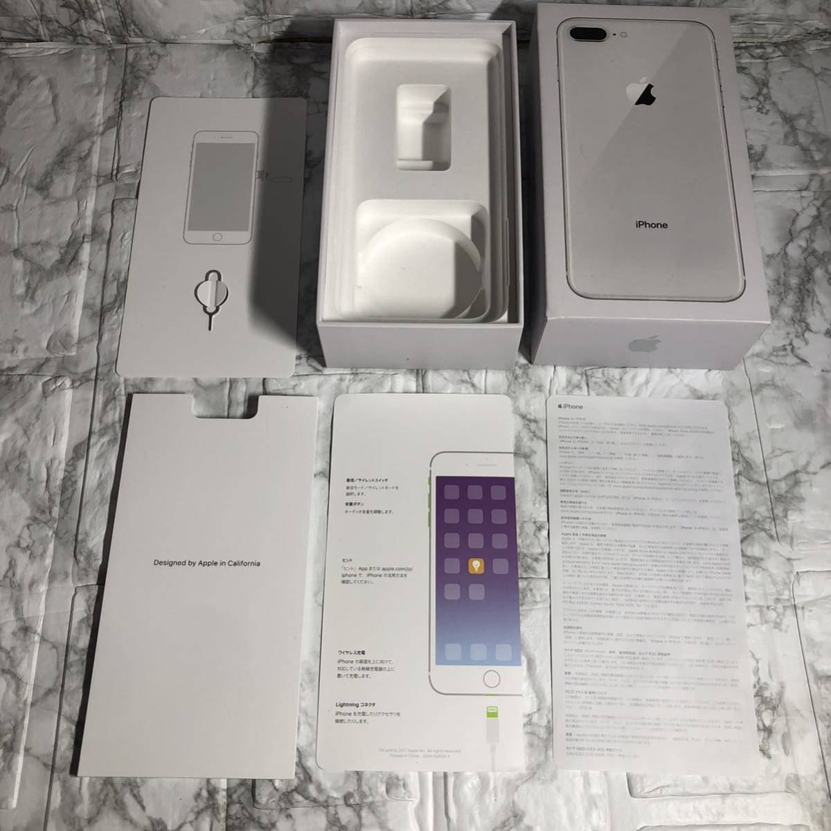 iPhone8plus 64GB本体 SIMフリー バッテリー100% Apple純正