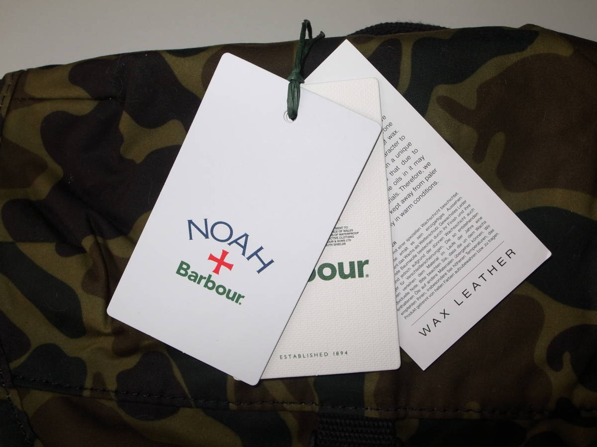 Noah × BARBOUR Backpack バックパック camo 迷彩