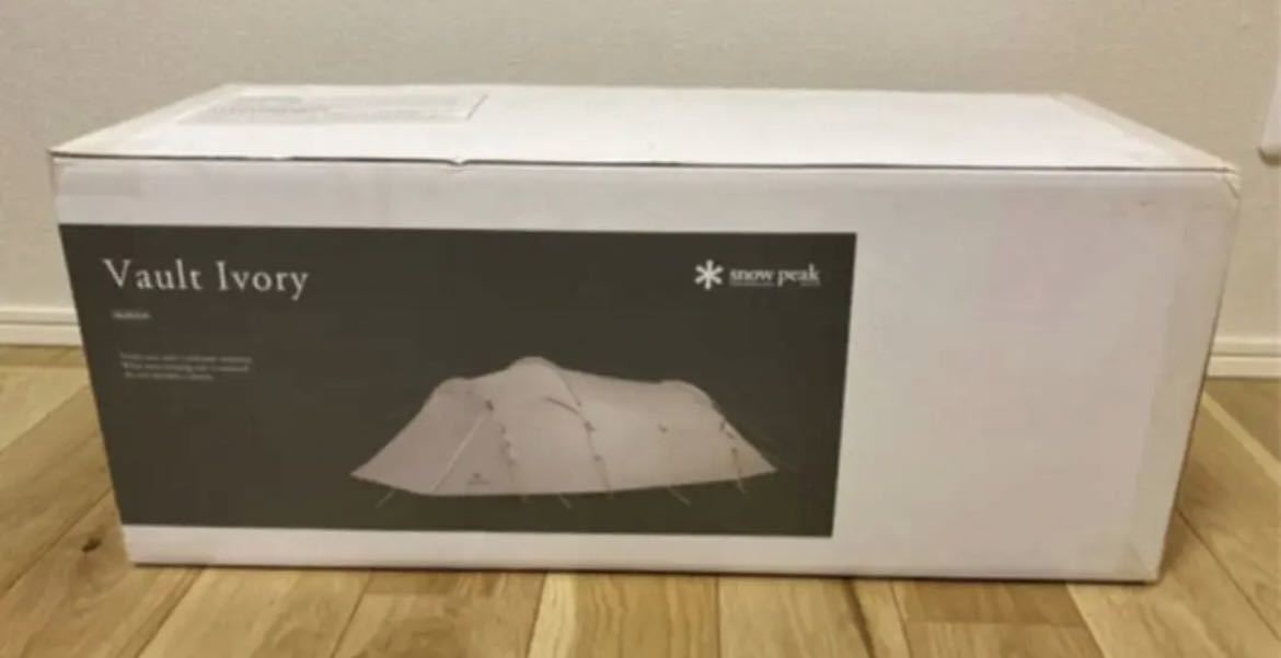 新品】US限定 スノーピーク ヴォールトVault アイボリ snow peak