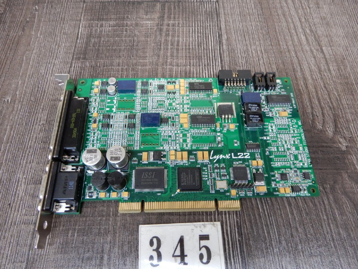 345☆LYNX STUDIO TECHNOLOGY L22-G PCI オーディオインターフェース