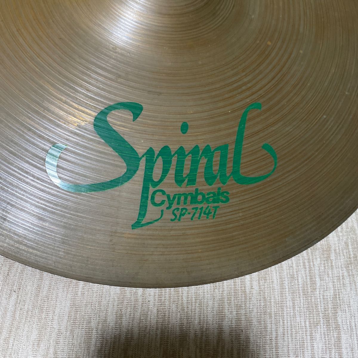 SpiraL Cymbals ハイハットシンバル　14"35cm 