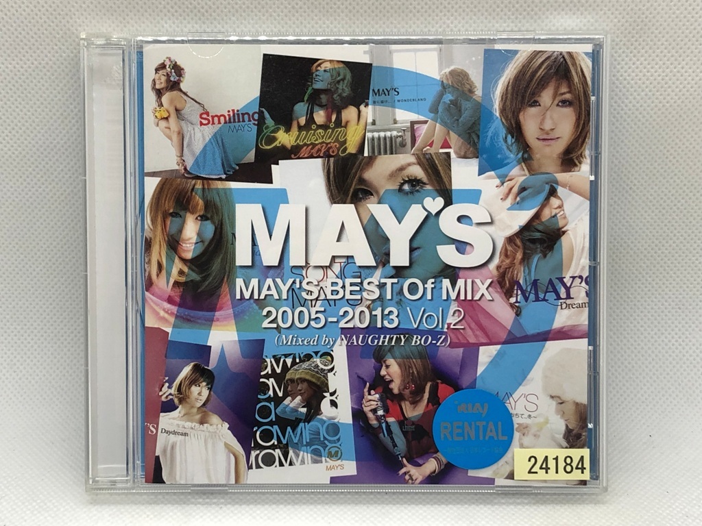 【送料無料】cd46358◆MAY’S BEST Of MIX 2005-2013 Vol.2 Mixed by NAUGHTY BO-Z/中古品【CD】_画像1