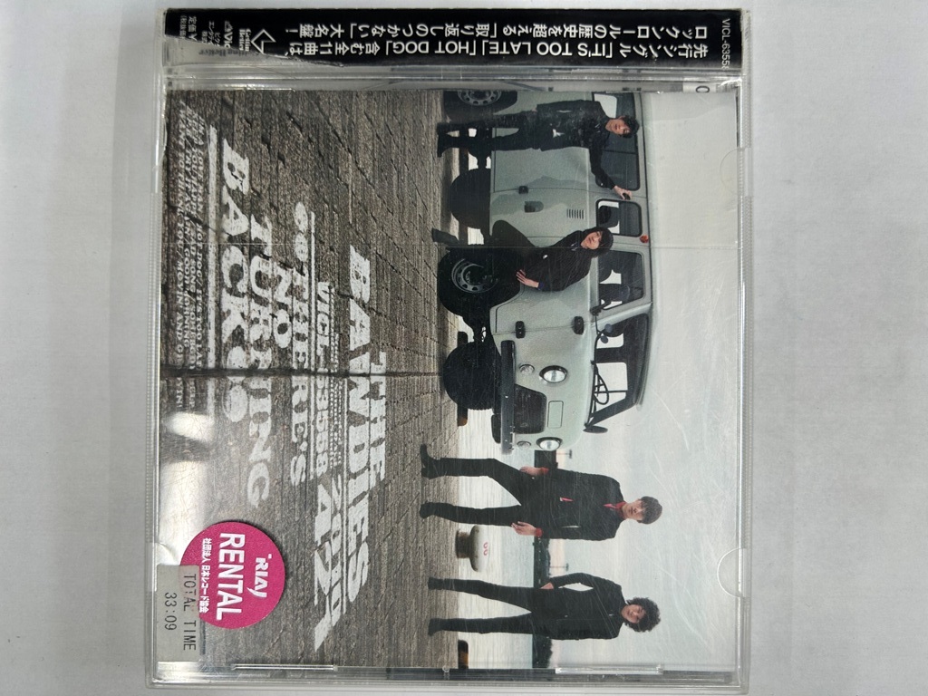 【送料無料】cd46380◆THE BAWDIES/THERE’S NO TURNING BACK（アルバム）/中古品【CD】_画像1