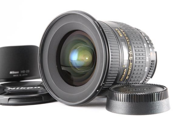 新作商品 ☆極上品☆ニコン Nikon AF NIKKOR 18-35mm F3.5-4.5D ED☆レンズフード付 大人気☆91360  家電、AV、カメラ
