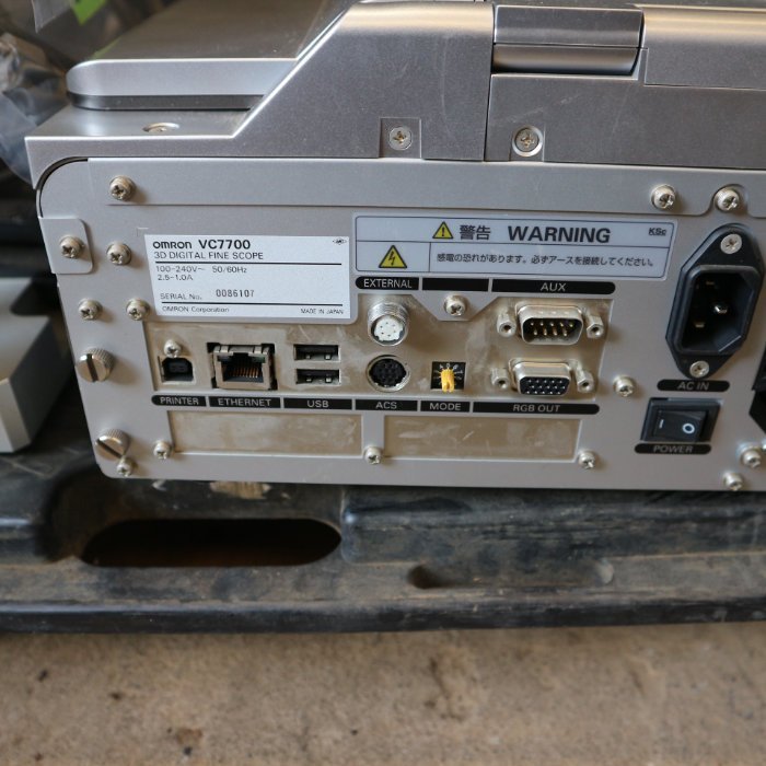 送料無料】3Dデジタルファインスコープ オムロン VC7700 ACS 【見学