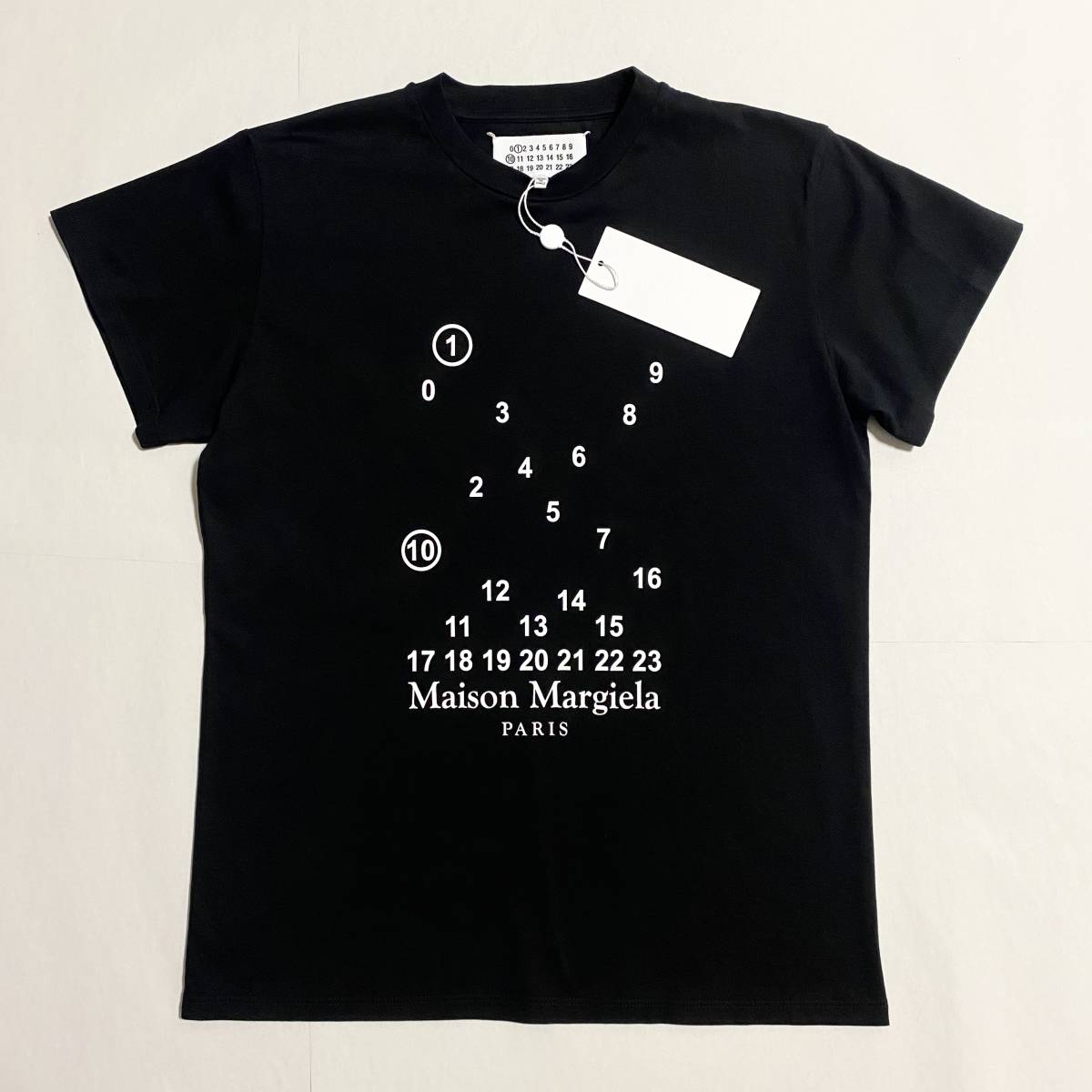 新品未使用!送料込み☆Maison Margiela☆ナンバリング ロゴTシャツ