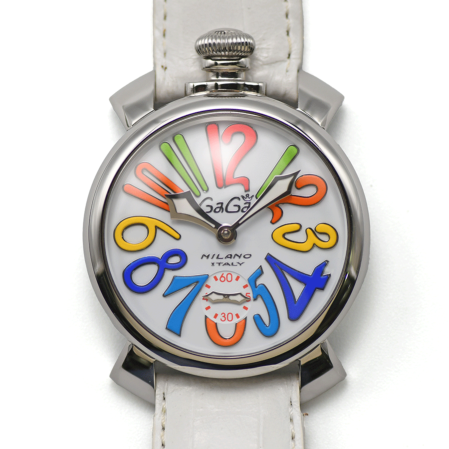新品豊富な】 ガガミラノ 腕時計 手巻き T3hVc-m69077597599 