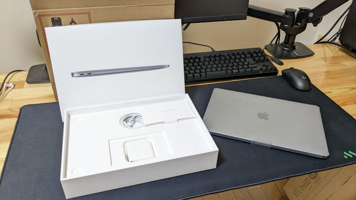 MacBook Air M1 2020 13インチ 16GB 256GB USキーボード スペース