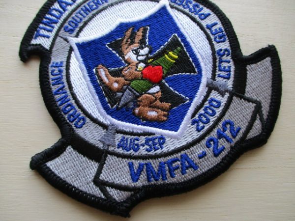 【送料無料】アメリカ海兵隊VMFA-212 LANCERS TINDAL AUSTRALIAランサーズパッチ ワッペン/patch MARINE米海兵隊F/A-18ホーネットUSMC M82_画像4