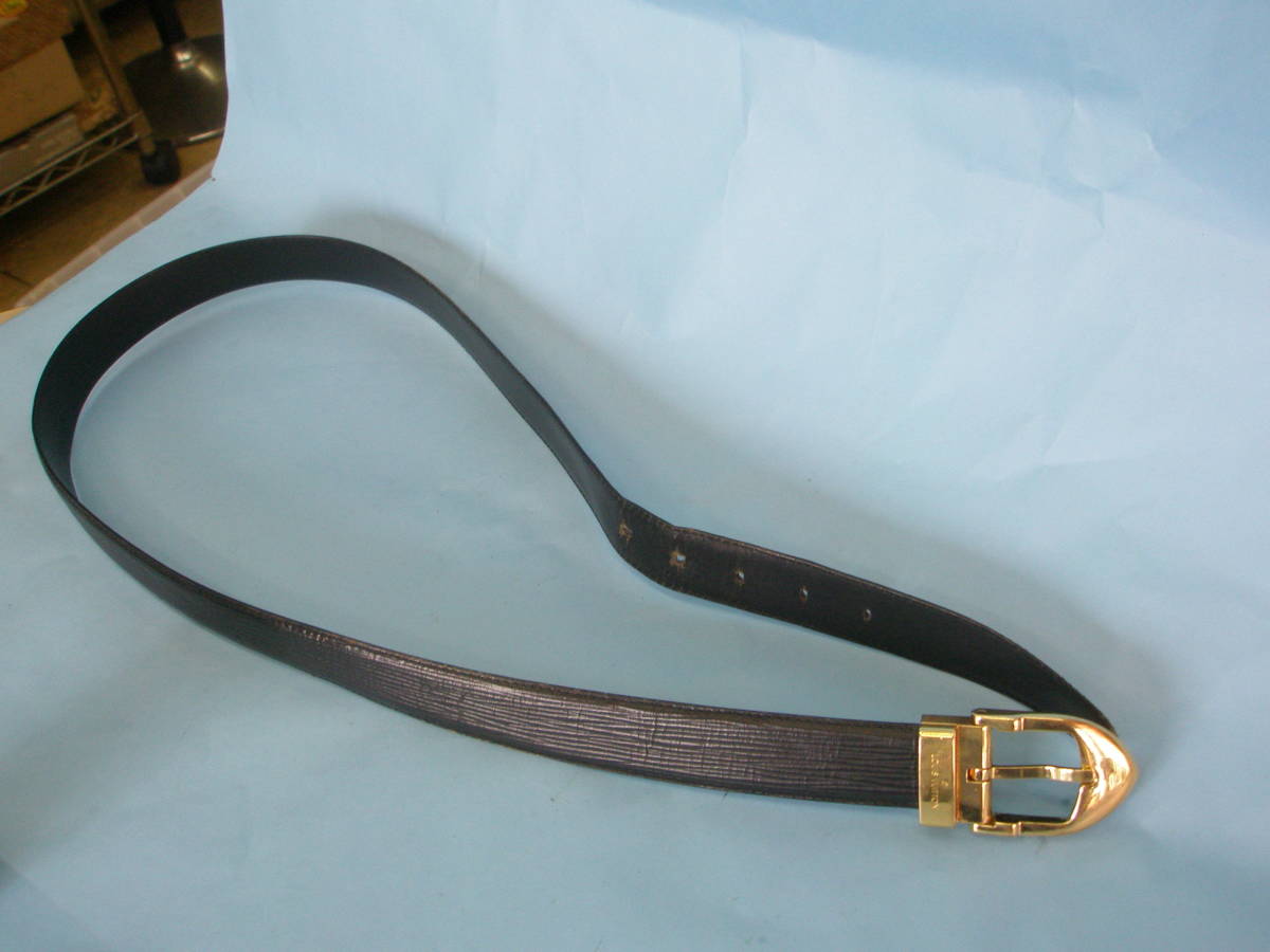  selling out cheap Vuitton black epi men's belt ( tax included )