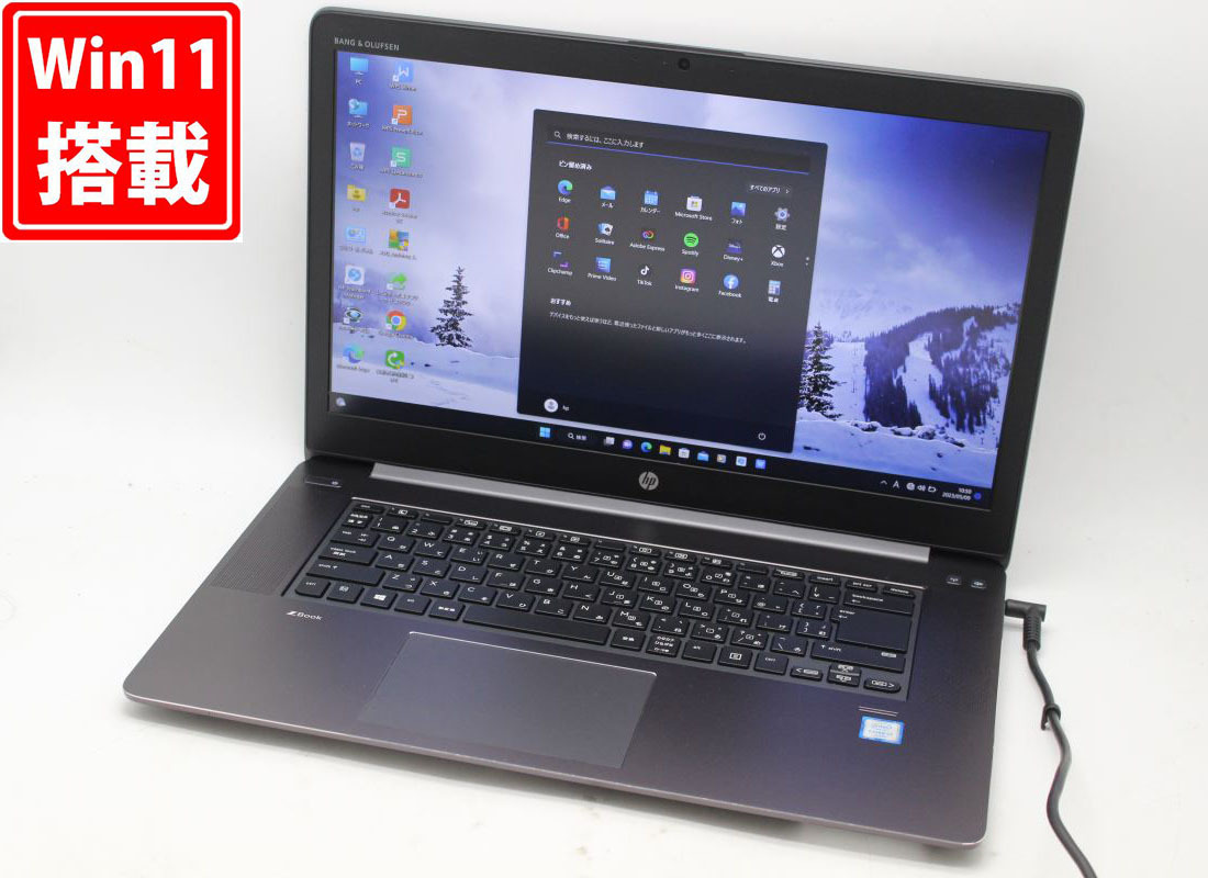 人気商品！】 i7-6700HQ 六世代 Windows11 G3 Studio zBook HP 15.6型