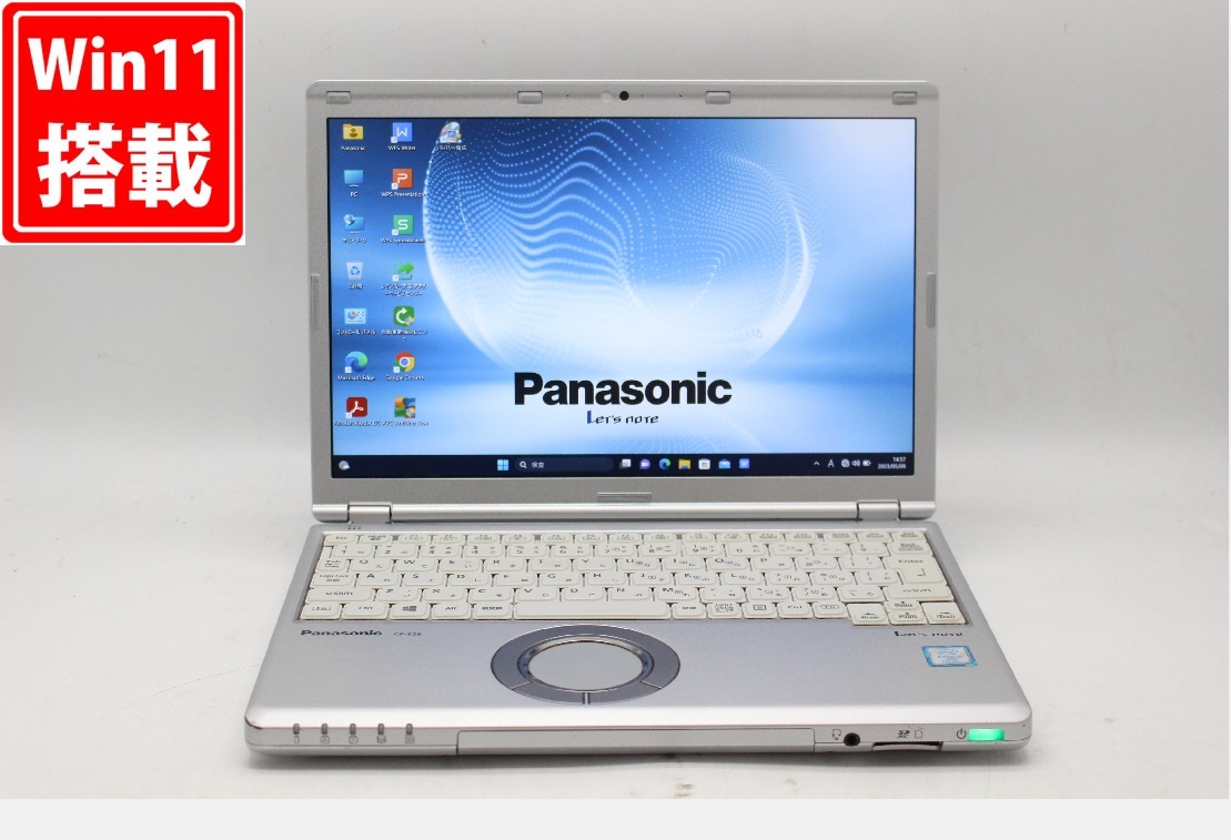 中古 フルHD 12.1型 Panasonic Let's note CF-SZ6 Windows11 七世代 i5