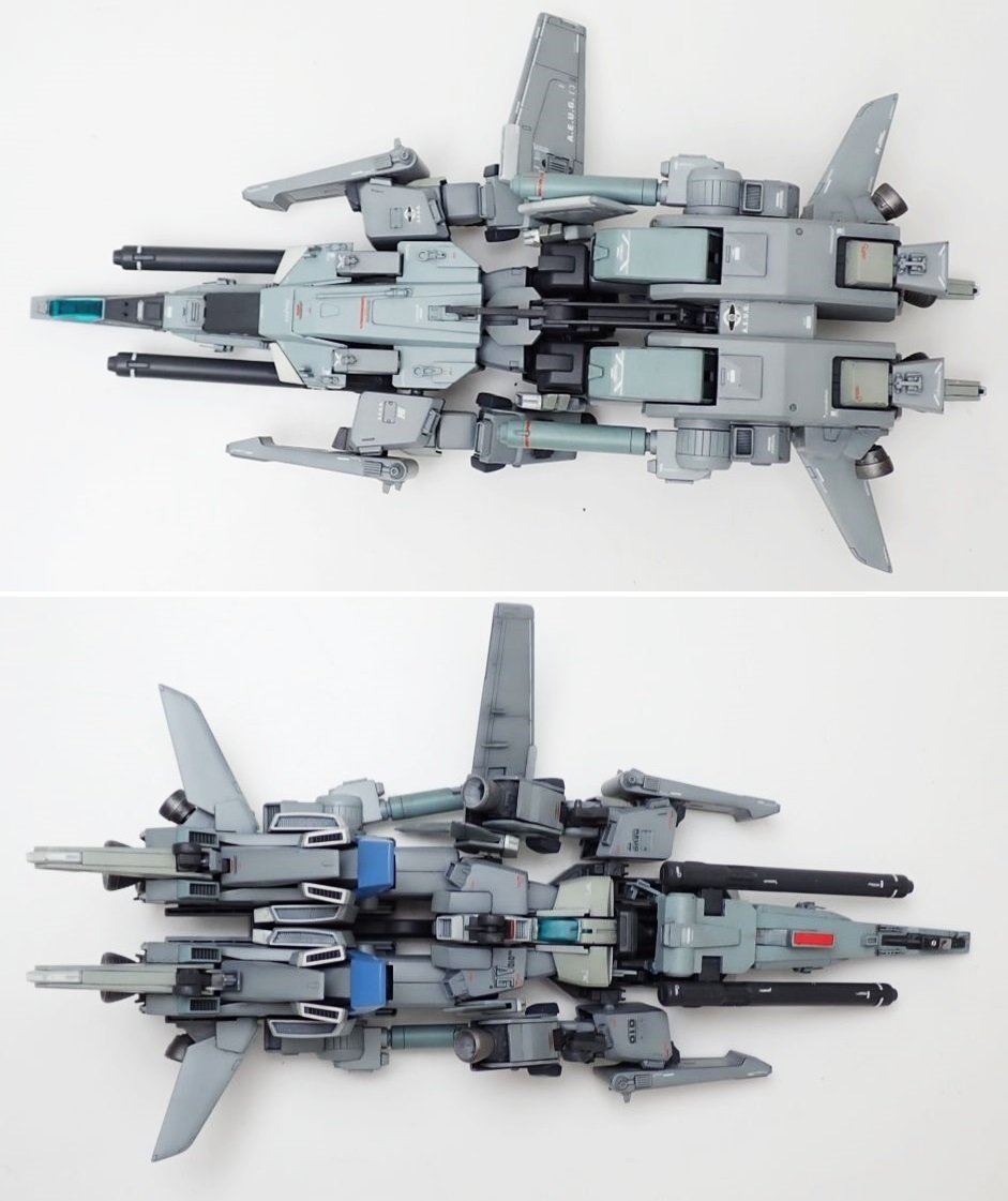 ☆1円 バンダイ 1/100 MG MSZ-010 ダブルゼータガンダム 改造/塗装済み完成品/おまけ等付属/ガンプラ/プラモデル/ジャンク品&0108700103_画像4