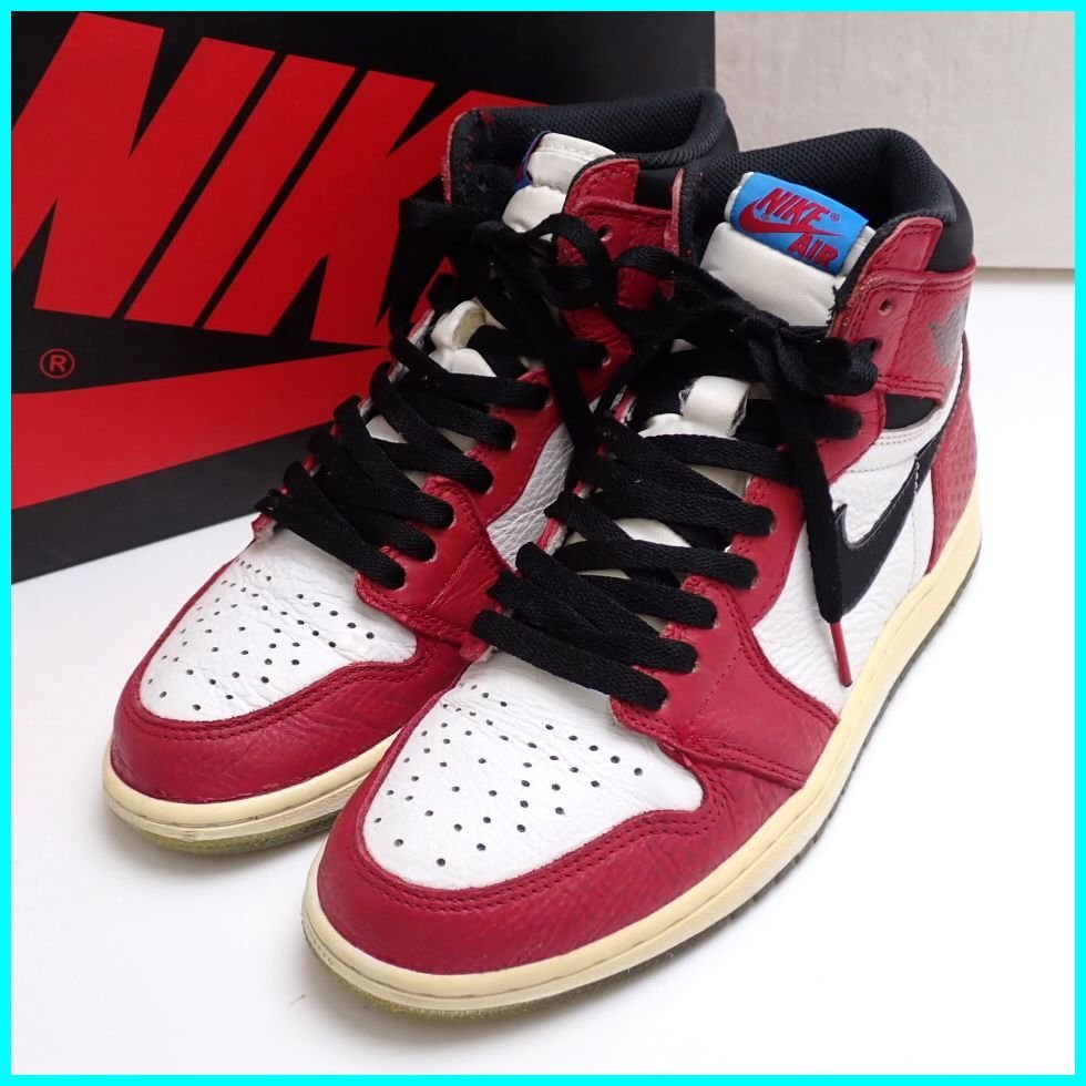 ☆NIKE/ナイキ エアジョーダン1 レトロハイ スパイダーマン メンズ26cm