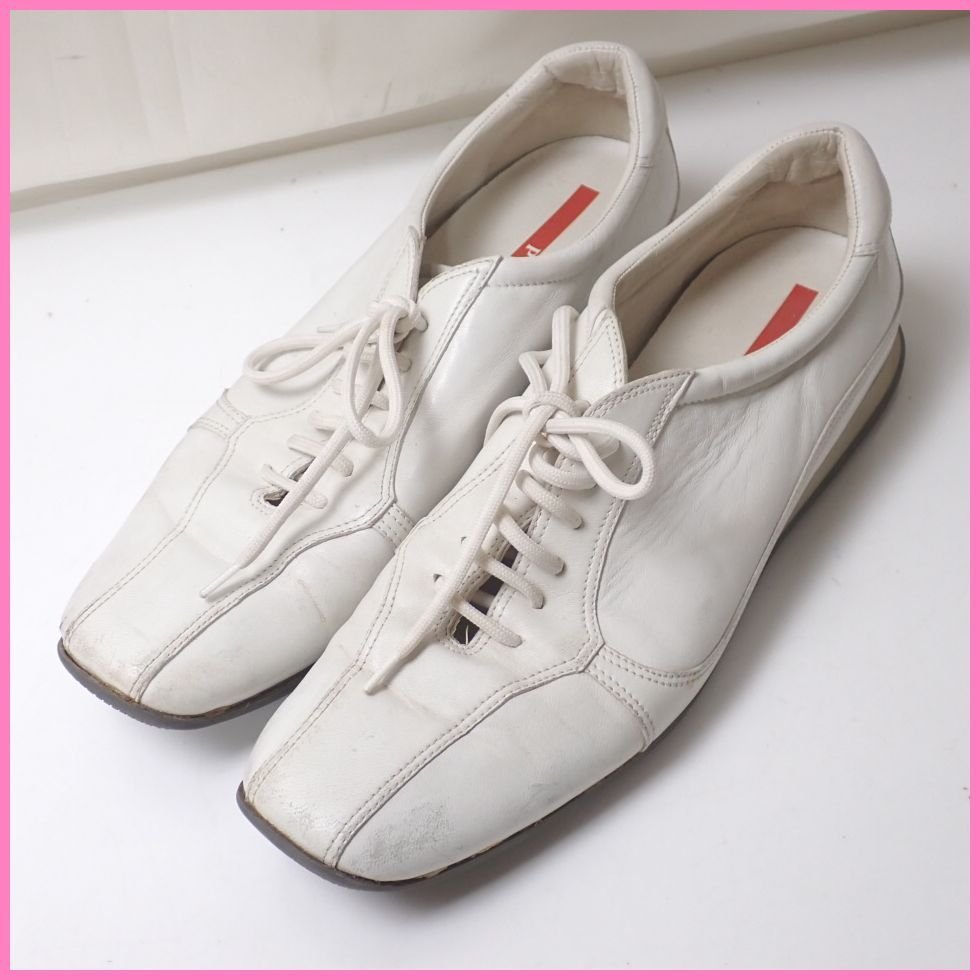 百貨店百貨店prada Sports レザースニーカー スニーカー | purcellcom.com