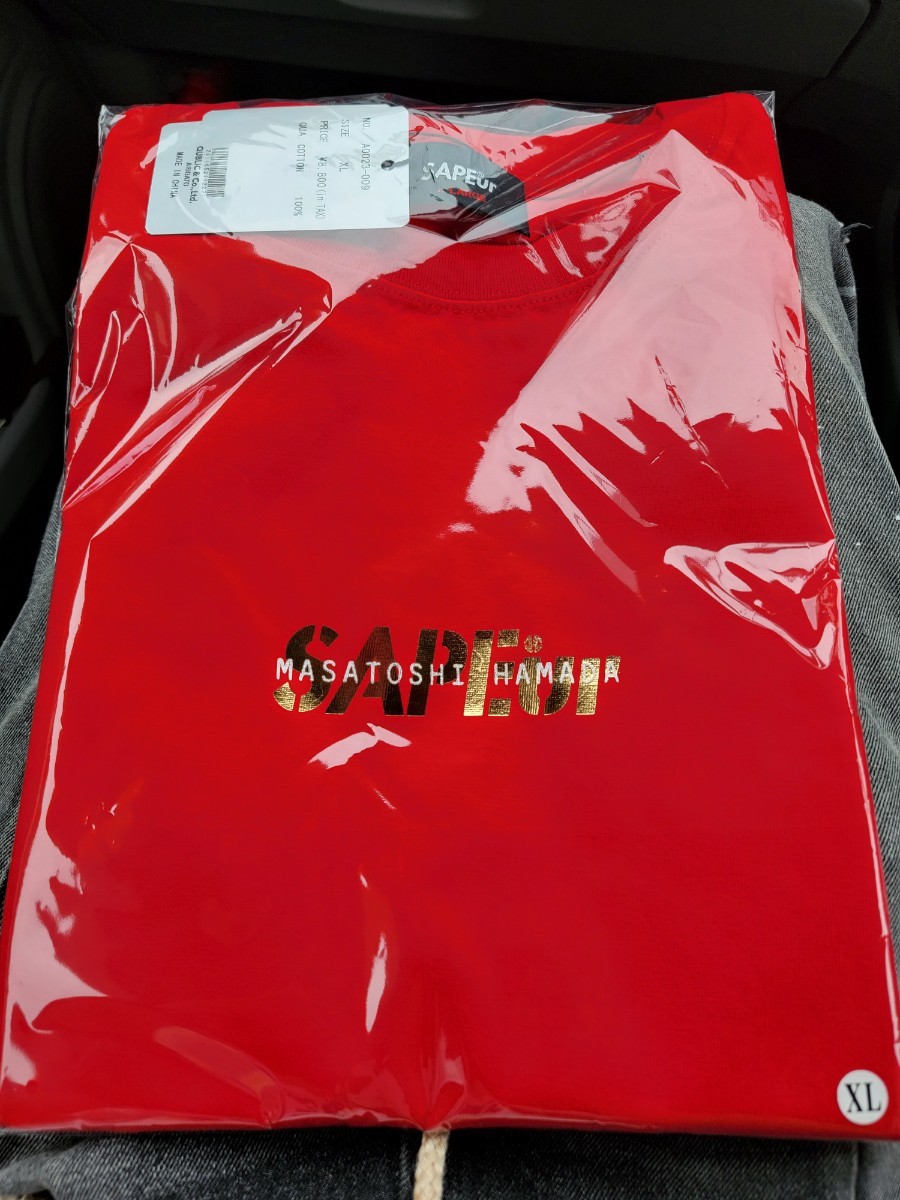 送料無料SAPEur サプール 浜田雅功コラボTシャツ XLサイズ 検 送料無料SAPEur サプール 浜田雅功コラボTシャツ XLサイズ 検
