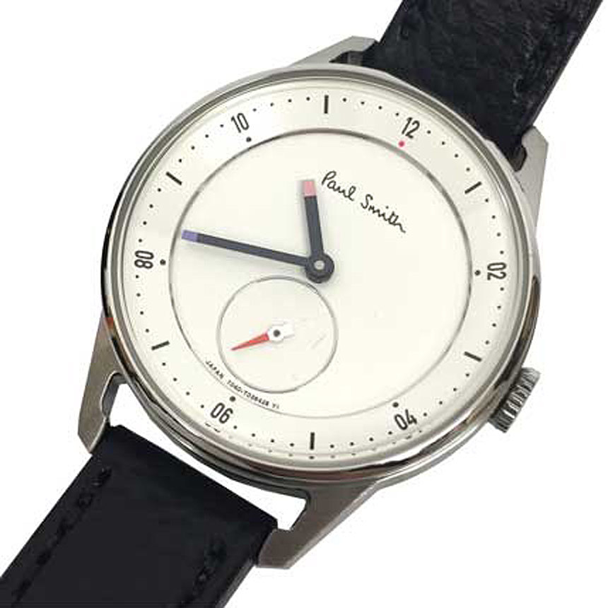 Paul Smith ポールスミス 時計 腕時計 Paul Smith チャーチ ストリート レザーベルト BZ1 919 10(ブラック) 197563 未使用 aq7963_画像1