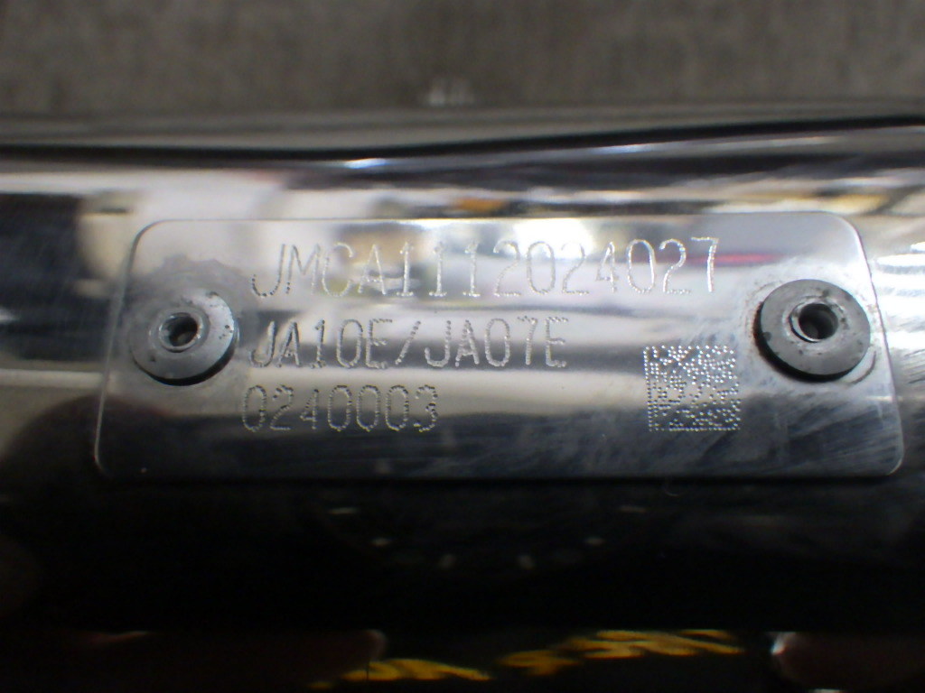 ★クロスカブ110 マフラー タケガワ JMCA JA45に付いてました。部品番号04-02-0281 当時の定価￥34800-の画像5