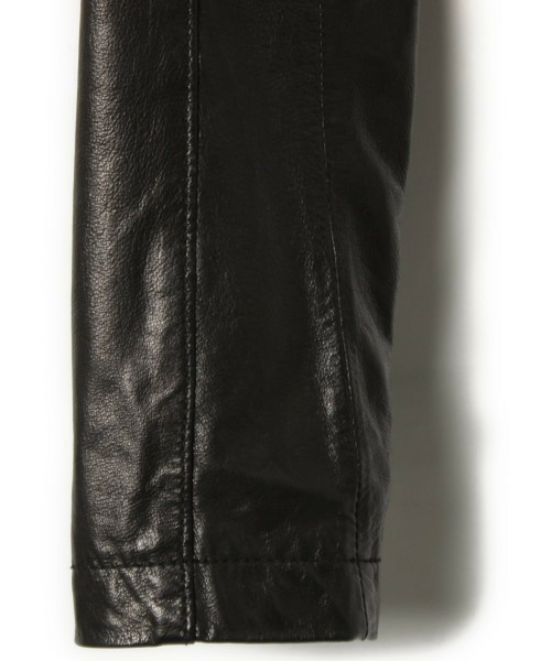 [ beautiful goods ] shellac SHELLACgo-to leather single rider's jacket size 44