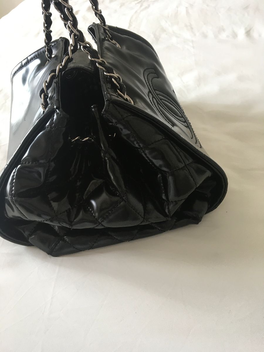 CHANEL チェーンバッグ ギンガムチェック シャネル