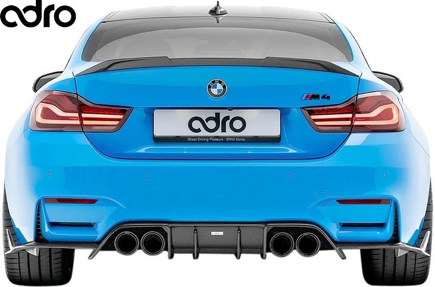 【M’s】 BMW F82 F83 M4 / F80 M3 (2014y-2020y) adro アドロ リアディフューザー ／／ カーボン エアロ パーツ カスタム A14A10-1301_画像3