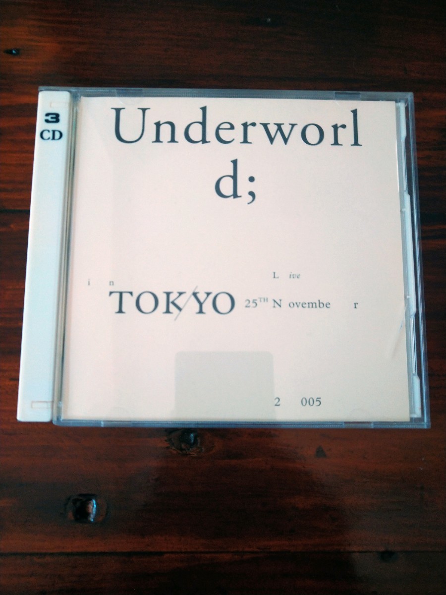レア! アンダーワールド Underworld Live in Tokyo 25th