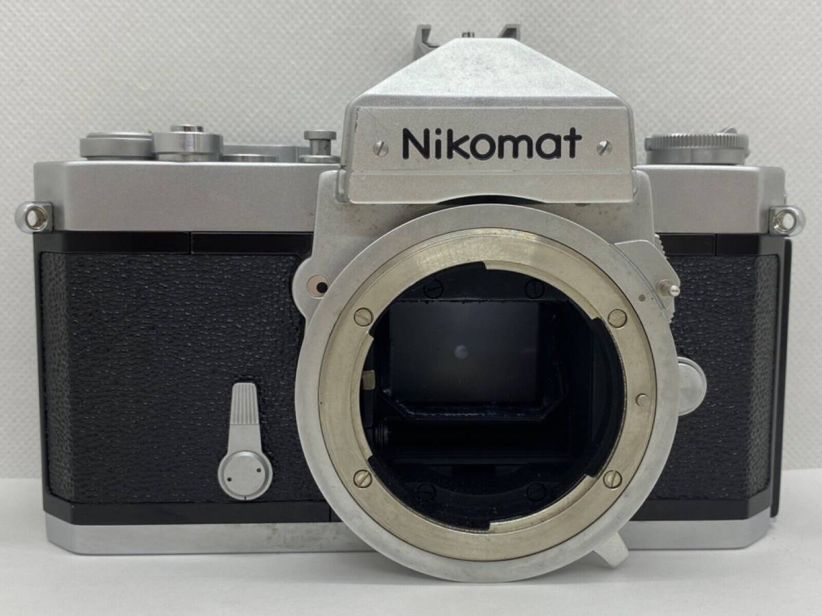 Nikon Nikomat FTN 35mm SLR Film Camera　ニコン　フィルムカメラ　一眼レフ　ブラック_画像4
