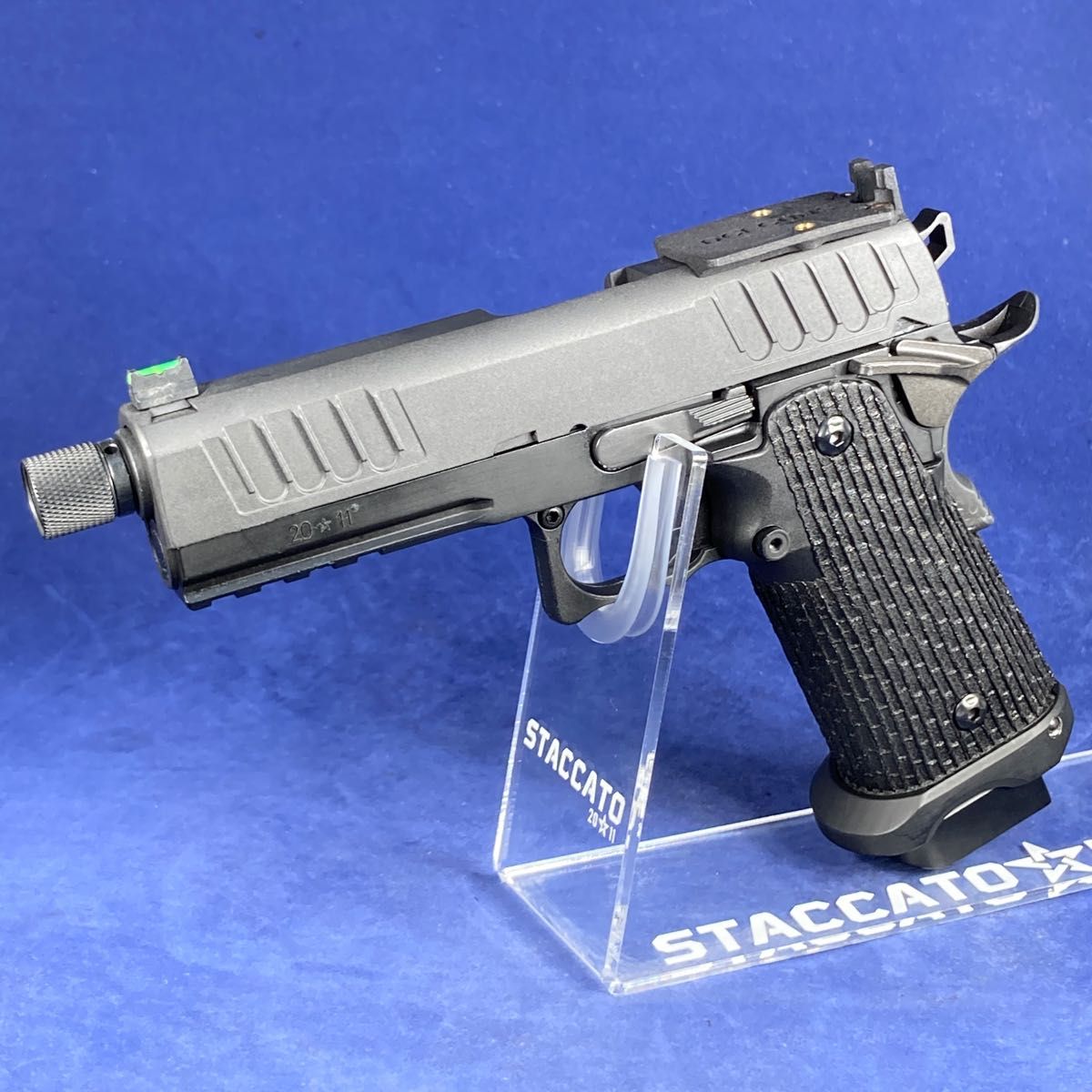 スタッカートP ガスブローバック スレテッドバレル RMRダイレクト
