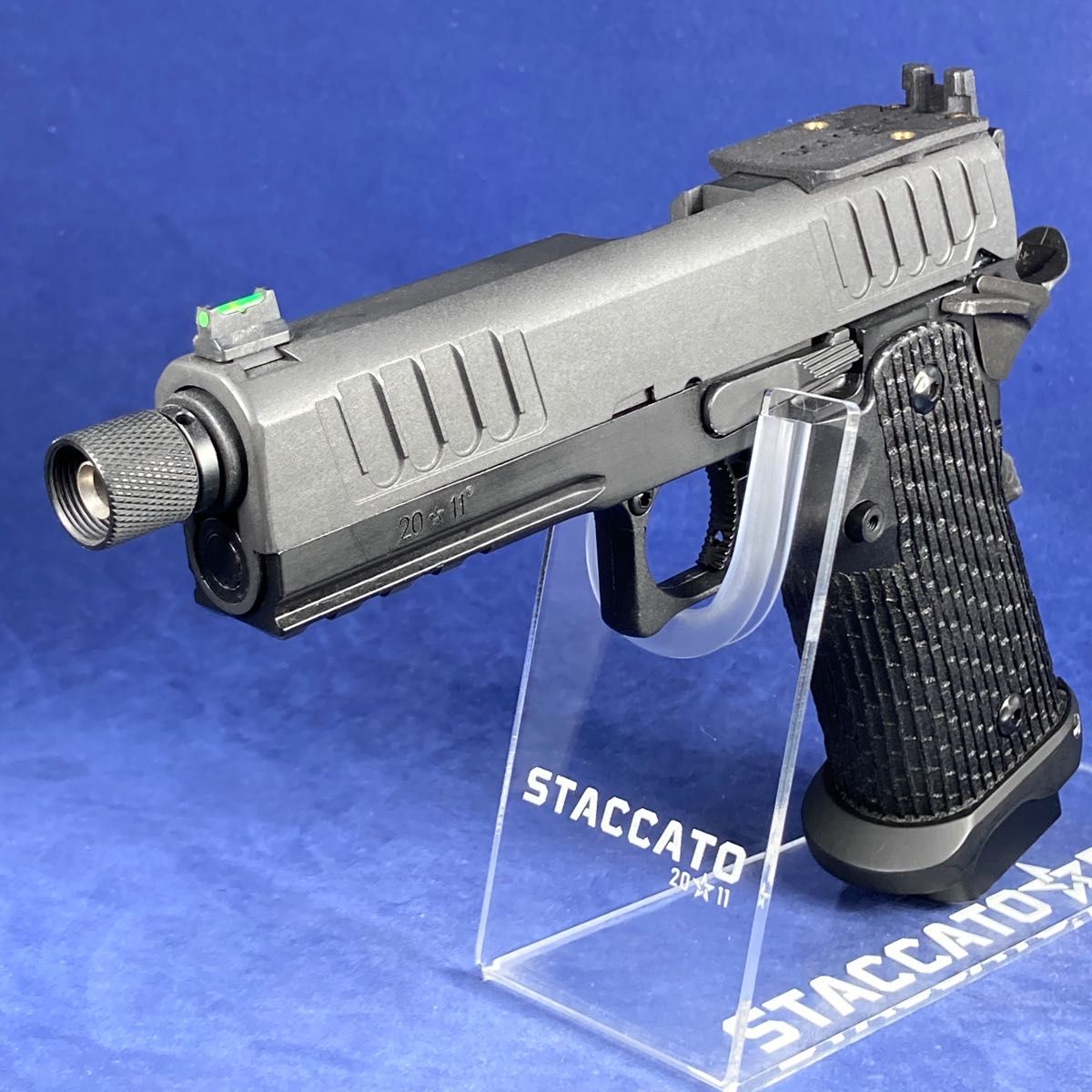 スタッカートP ガスブローバック スレテッドバレル RMRダイレクト