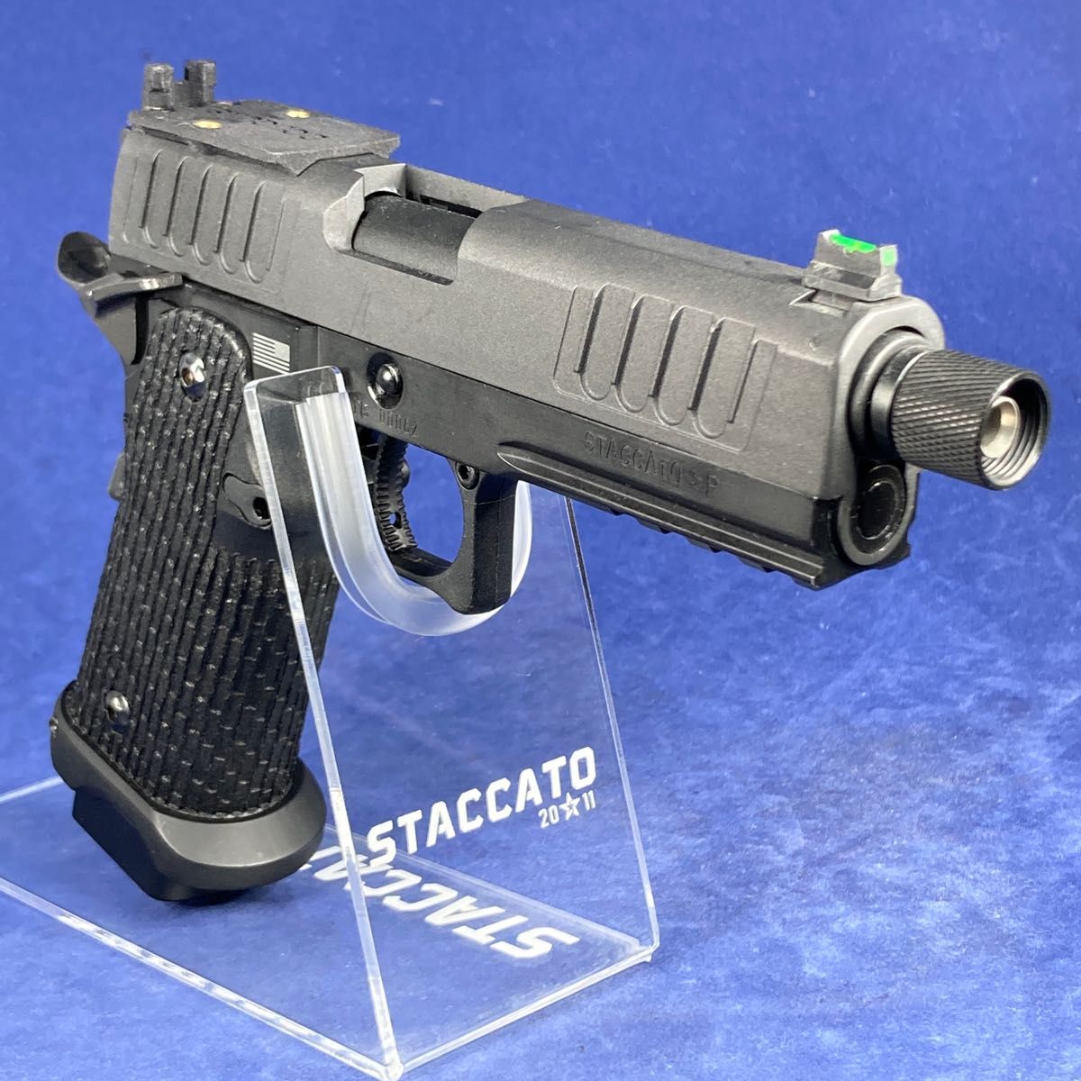 スタッカートP ガスブローバック スレテッドバレル RMRダイレクト