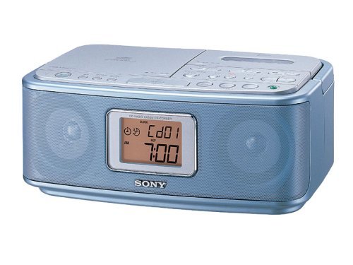 流行に  SONY CDラジオカセットコーダーブルー CFD-E500TV L(品) オーディオ機器