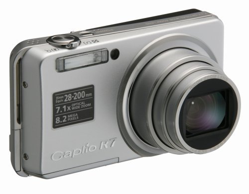 RICOH デジタルカメラ Caplio (キャプリオ) R7 シルバー 800万画素 光学7.1(中古品)_画像1