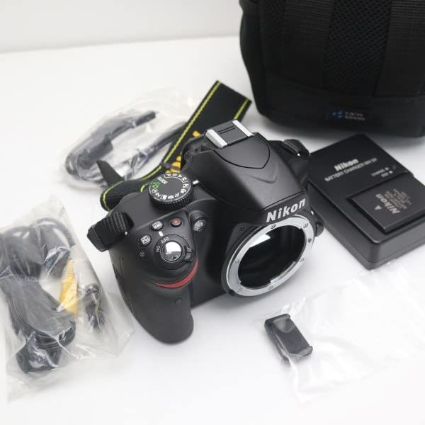 Nikon デジタル一眼レフカメラ D3200BK ボディ ブラック(中古品)