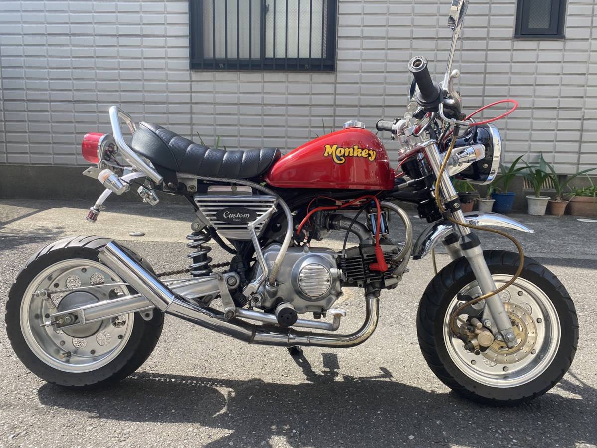 業界最安値 モンキー50 Z50J カスタム車輌 ロンスイ・モノサス