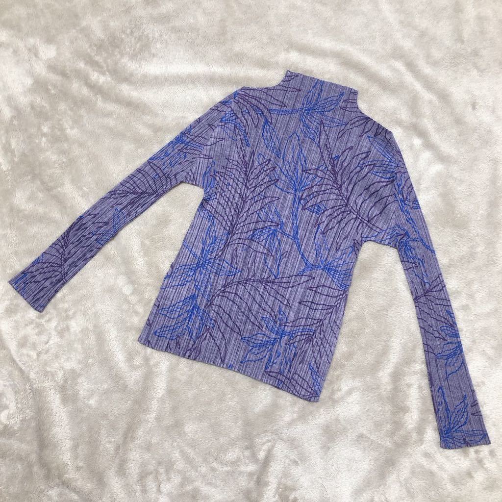 極美品☆PLEATS PLEASE プリーツプリーズ カットソー トップス 植物