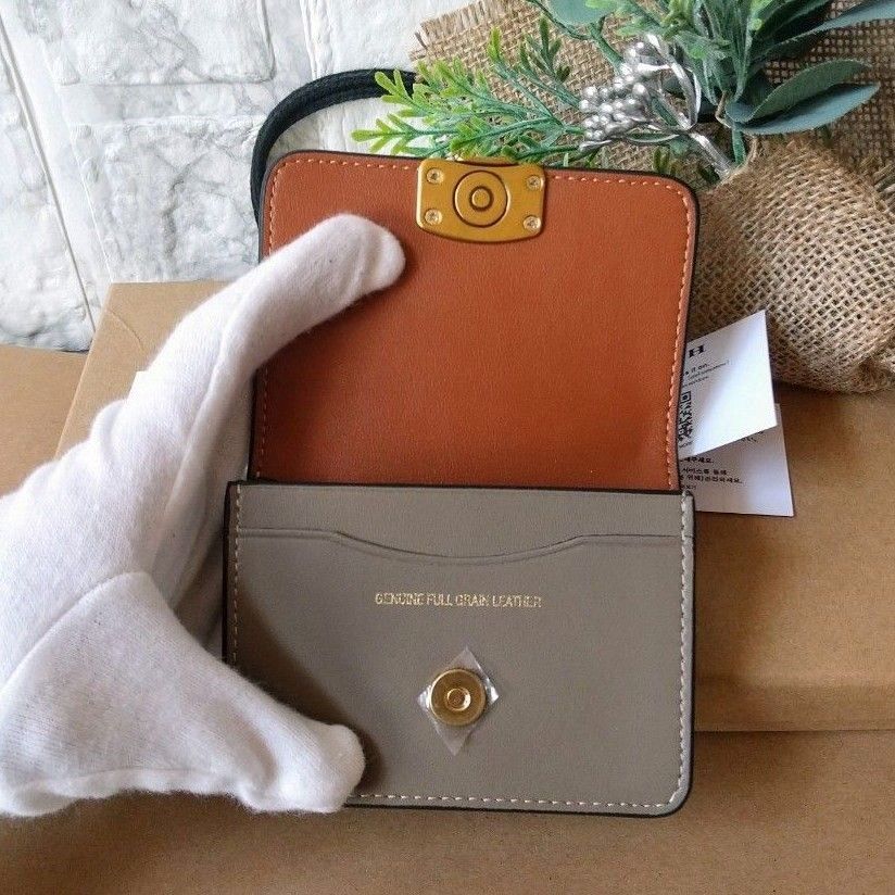 最新作新品】COACH コーチ バンディット カードケース 【ブラック