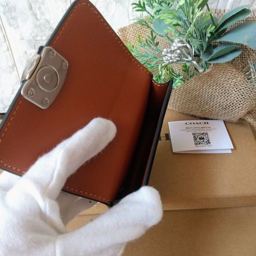 最新作新品】COACH コーチ バンディット カードケース 最新作新品】COACH コーチ バンディット カードケース