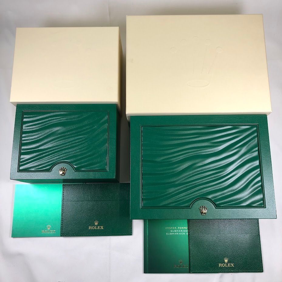 ■ROLEX ロレックス 空き箱 空箱 純正BOX ボックス 時計ケース 中古品 2点■