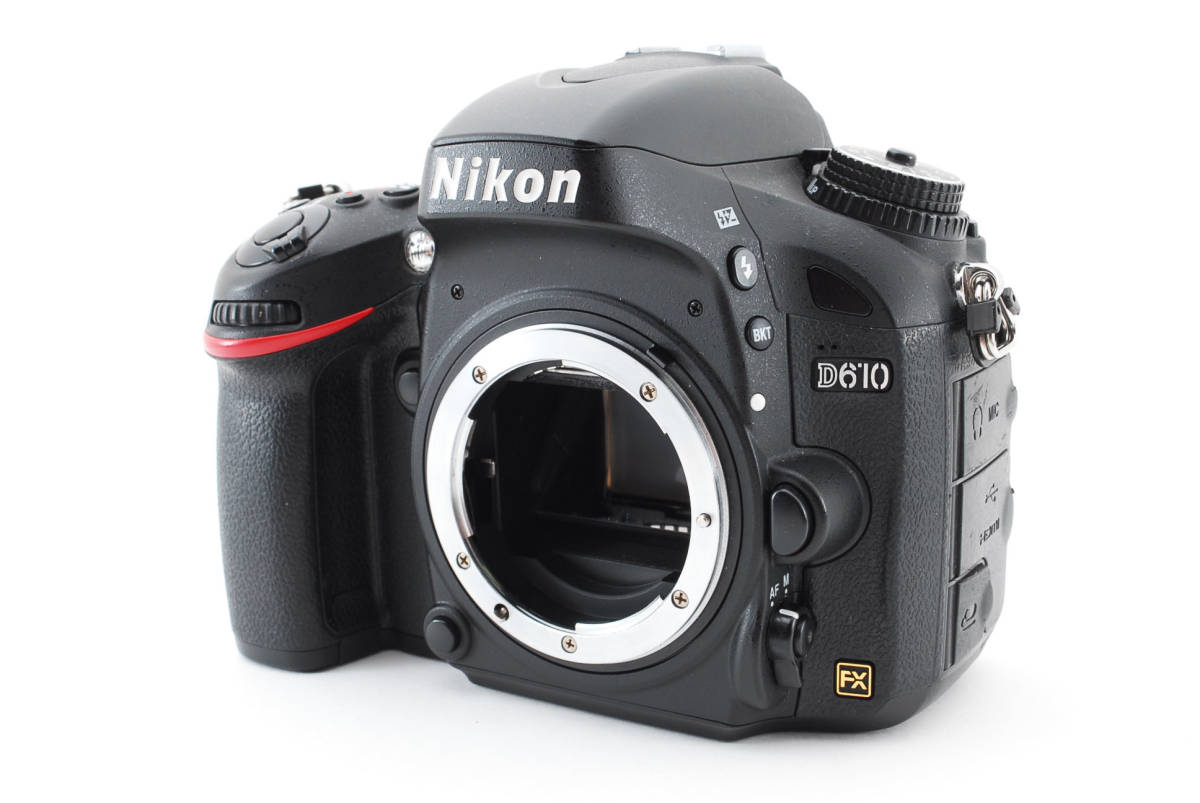 ☆超美品☆ ニコン Nikon D610 ボディ ショット数19,543枚 SDカード