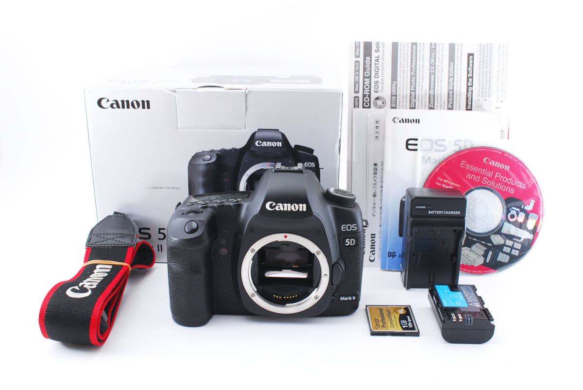 ☆超美品☆ キヤノン Canon EOS 5D Mark II ボディ 元箱 #15196T