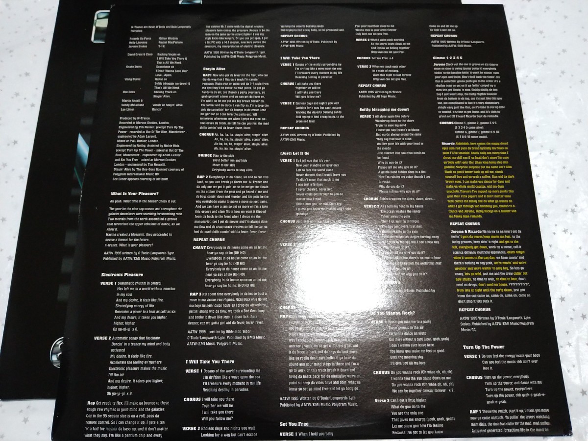 n-trance electric pleasure LP - レコード
